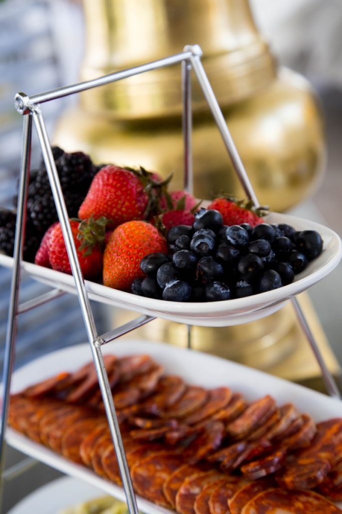 Fruits of the forest (Blackberry, strawberries and blueberries)